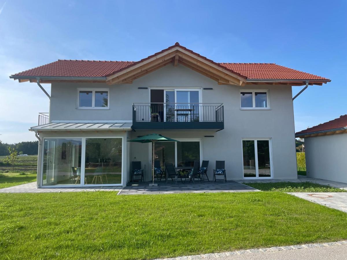 Апартаменти Neubau Gruener Wolpertinger Designwhg 106Qm Barrierefrei Брайтбрунн-ам-Кімзе Екстер'єр фото